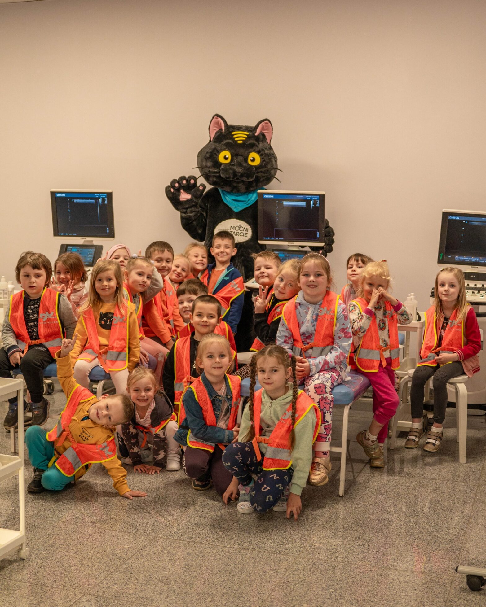 Projekt #eMOCje – wizyta przedszkolaków w Lesznie